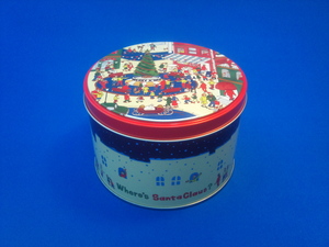 ４３　小ロット クリスマス缶（７２缶から販売しています）