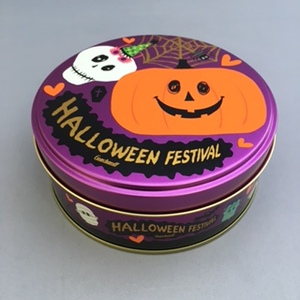 116 ハロウイン 丸缶